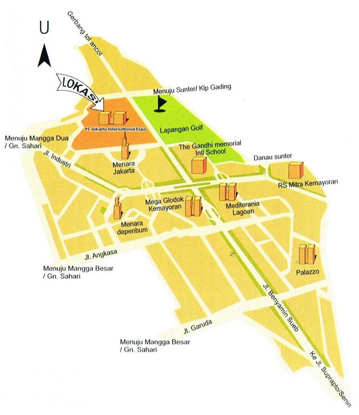 χάρτης της pt χάρτης jakar