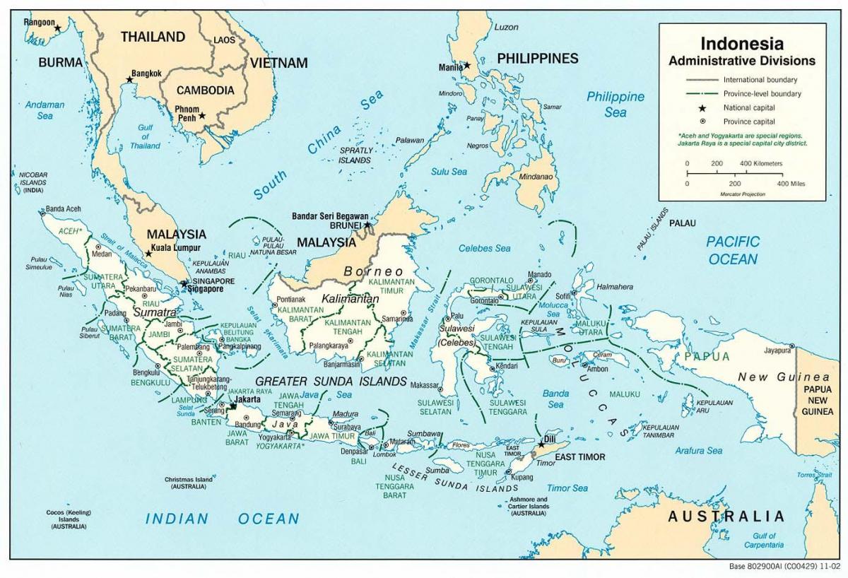 Τζακάρτα, ινδονησία παγκόσμιο χάρτη