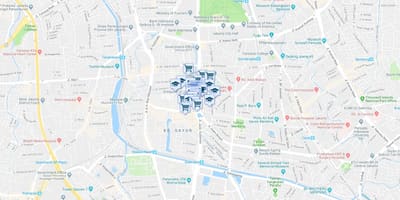 Χάρτης της thamrin Τζακάρτα