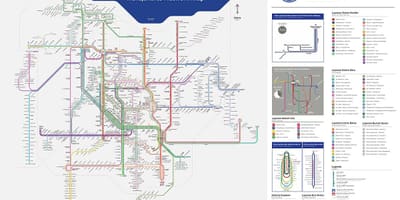 TransJakarta χάρτη της διαδρομής