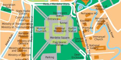 Χάρτης της θητείας Τζακάρτα